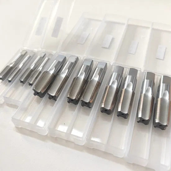 Factory Custom HSS Pipe Thread Straight Flute Taps for Steel Pipe Tapping